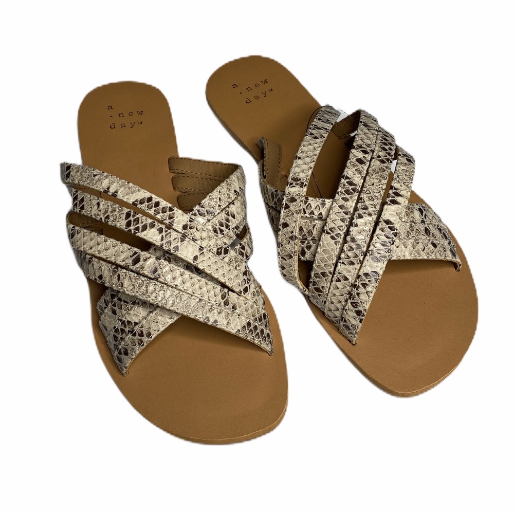 Snake fabric slippers Laila